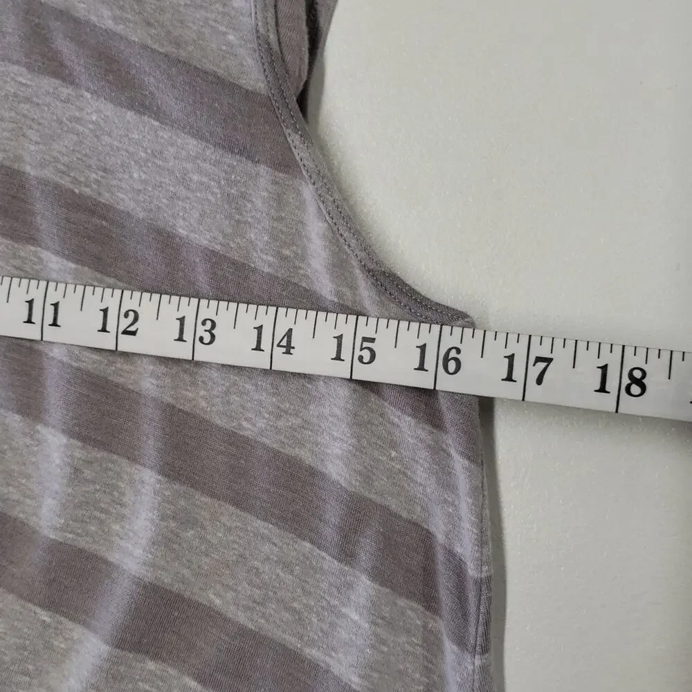 Free People Beach Striped Maxi Dress Striped Halter Attached Bra Women's XS